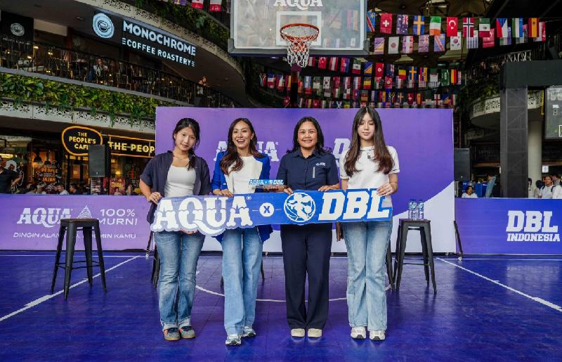 AQUA Jadi Hydration Partner DBL, Dukung Pelajar Aktif dan Berprestasi