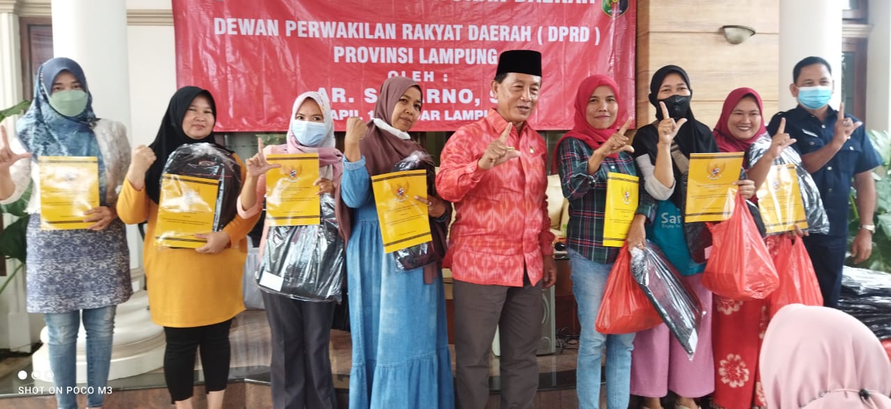 Anggota DPRD Lampung AR Suparno Sosialisasikan Perda No.3/2020