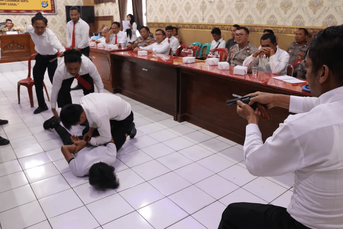 Sikat Curat, Curas dan Curanmor, Polres Lampung Barat Gelar Operasi 14 Hari Kedepan