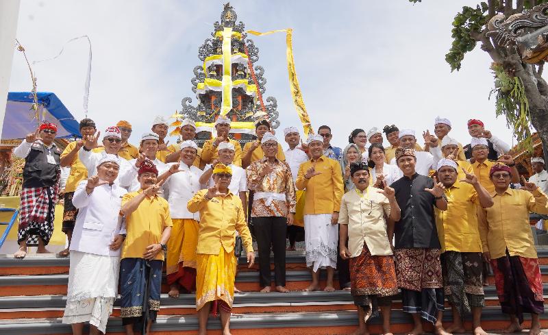 Pujawali ke-80 di Lampung Jadi Momentum Pemerintah Perkuat Sinergi dengan Umat Hindu