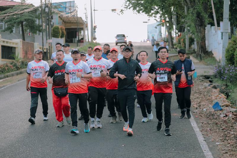 Justice Run 2026, Gubernur Mirza Ajak Warga Lampung Rutin Berolahraga