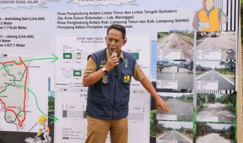 Pemprov Lampung Pisahkan Bidang Jalan dan Jembatan, Percepat Target Infrastruktur 95 Persen Mantap