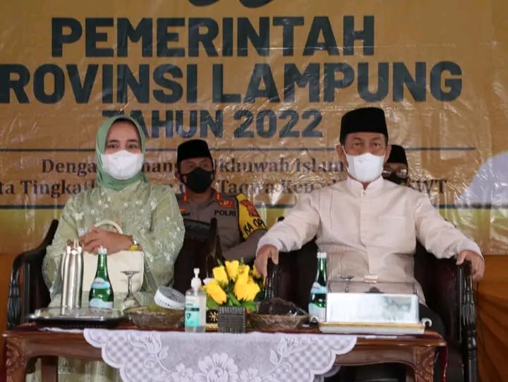TP PKK Provinsi Lampung Gelar Pengajian di Kabupaten Lampura 