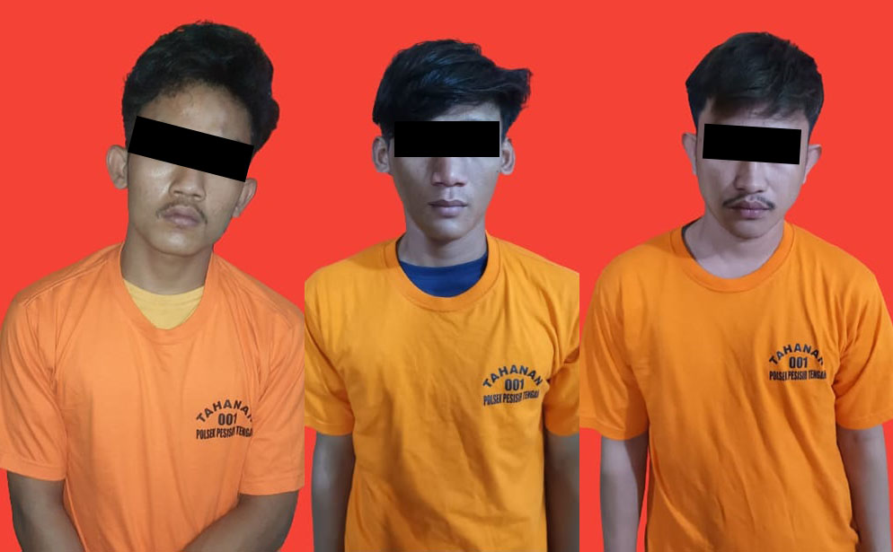 Curi Handphone, Tiga Remaja Diamankan Polsek Peteng