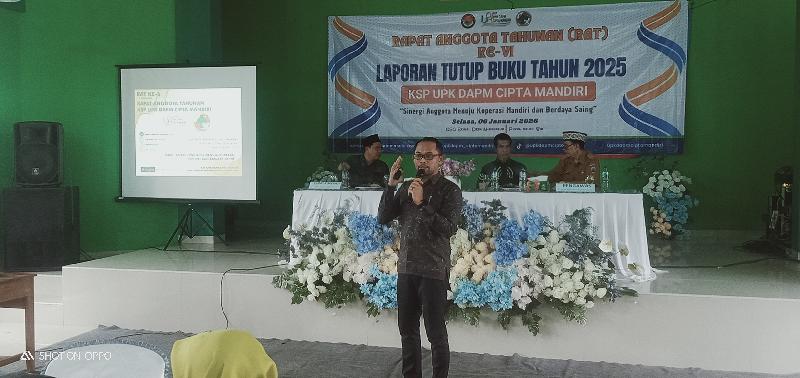 UPK Dapm Cipta Mandiri Sukses Gelar RAT Ke VI 