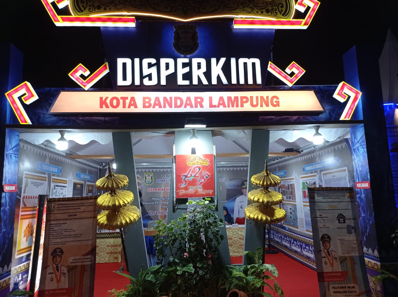 Disperkim Buka Pelayanan dan Juga Konsultasi Secara Gratis di Bandar Lampung Expo