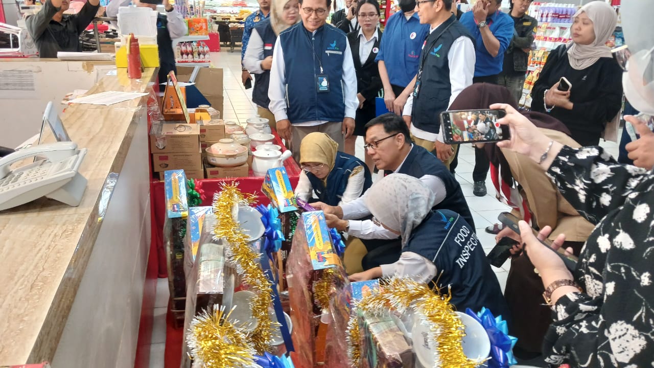 BBPOM Lampung Amankan Ratusan Produk Pangan Bermasalah Jelang Nataru