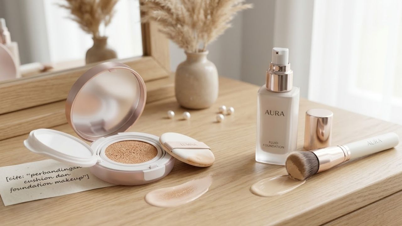 Cushion vs Foundation, Kenali Perbedaannya