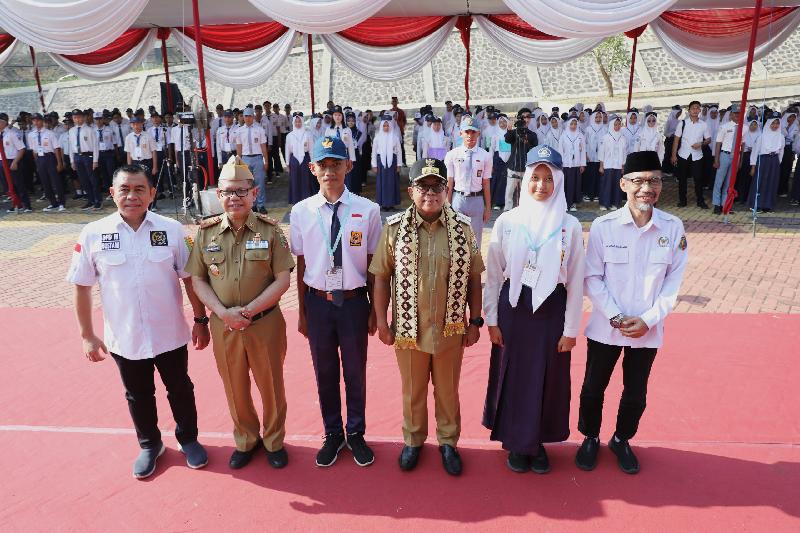 Pembukaan MPLS Peserta Didik Baru,Pj Gubernur Samsudin Soroti 3 Dosa Besar Dunia Pendidikan