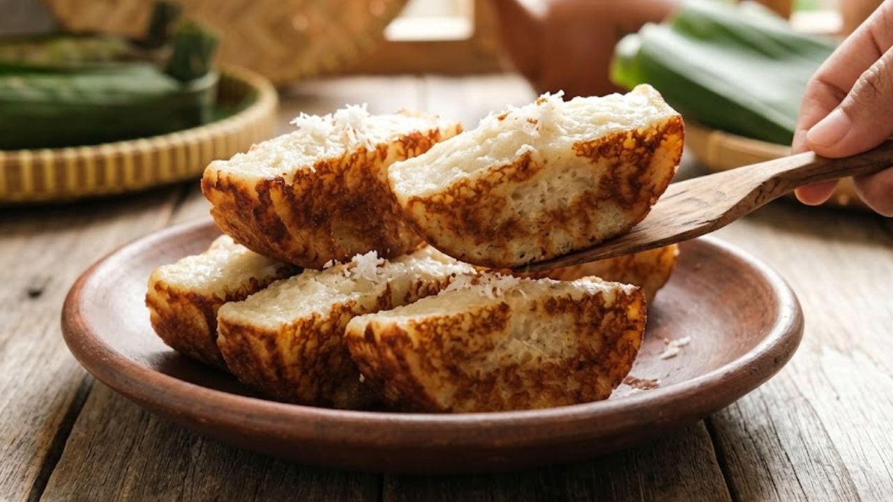 Kue Pancong, Jajanan Tradisional Gurih yang Tetap Eksis