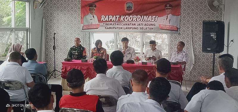 Forkopincam Jatiagung Gelar Rakor Persiapan Jalan Sehat 