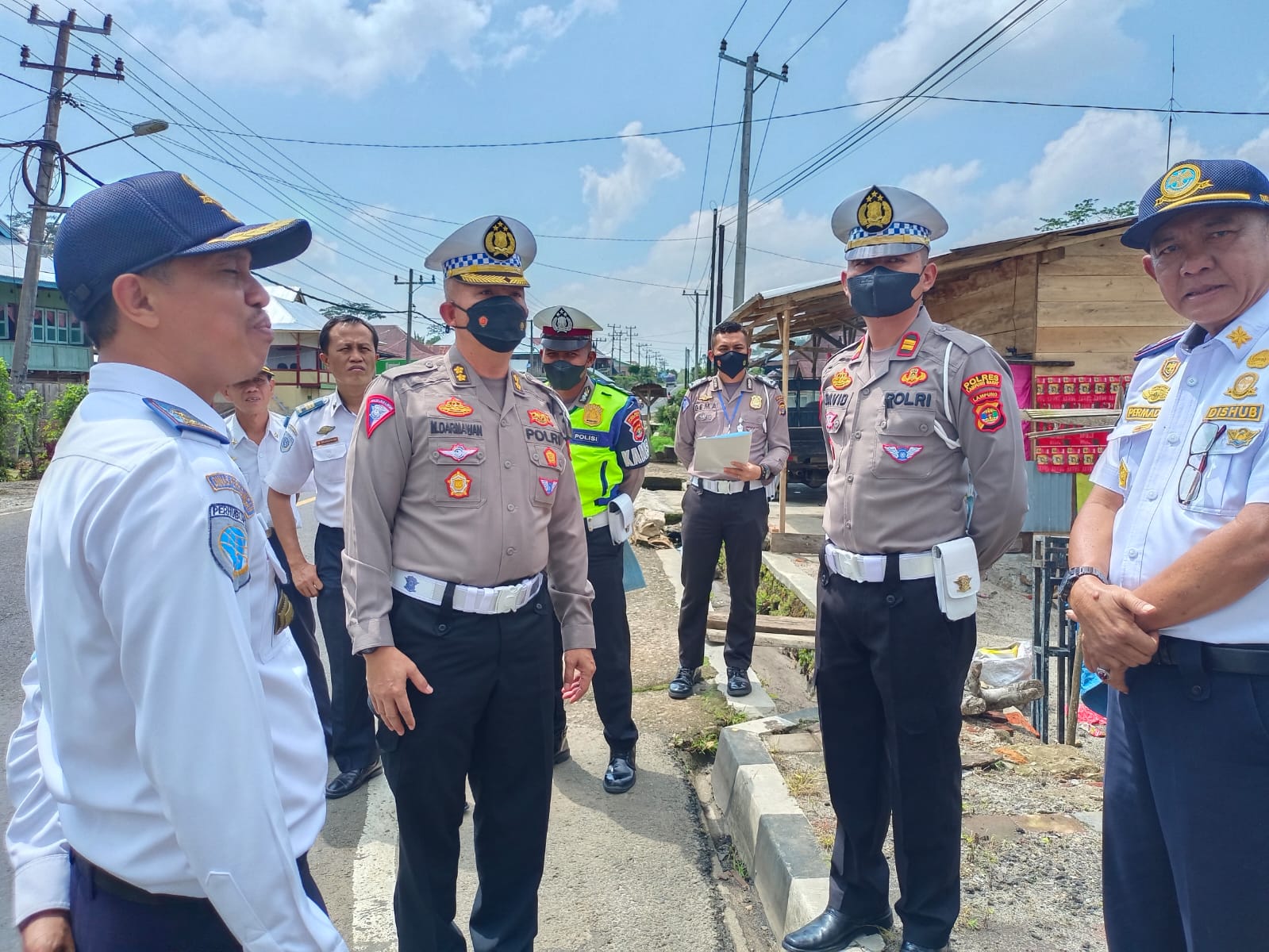 Ditlantas Polda Lampung Lakukan Supervisi KTL di Lambar