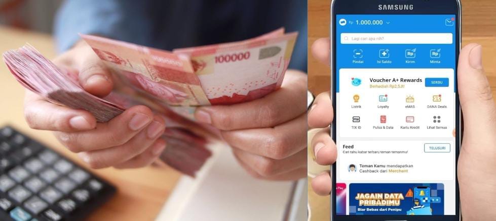 Pinjam Uang Rp 1.000.000 Menggunakan E-Wallet DANA Mudah Banget, Lakukan Langkah Ini