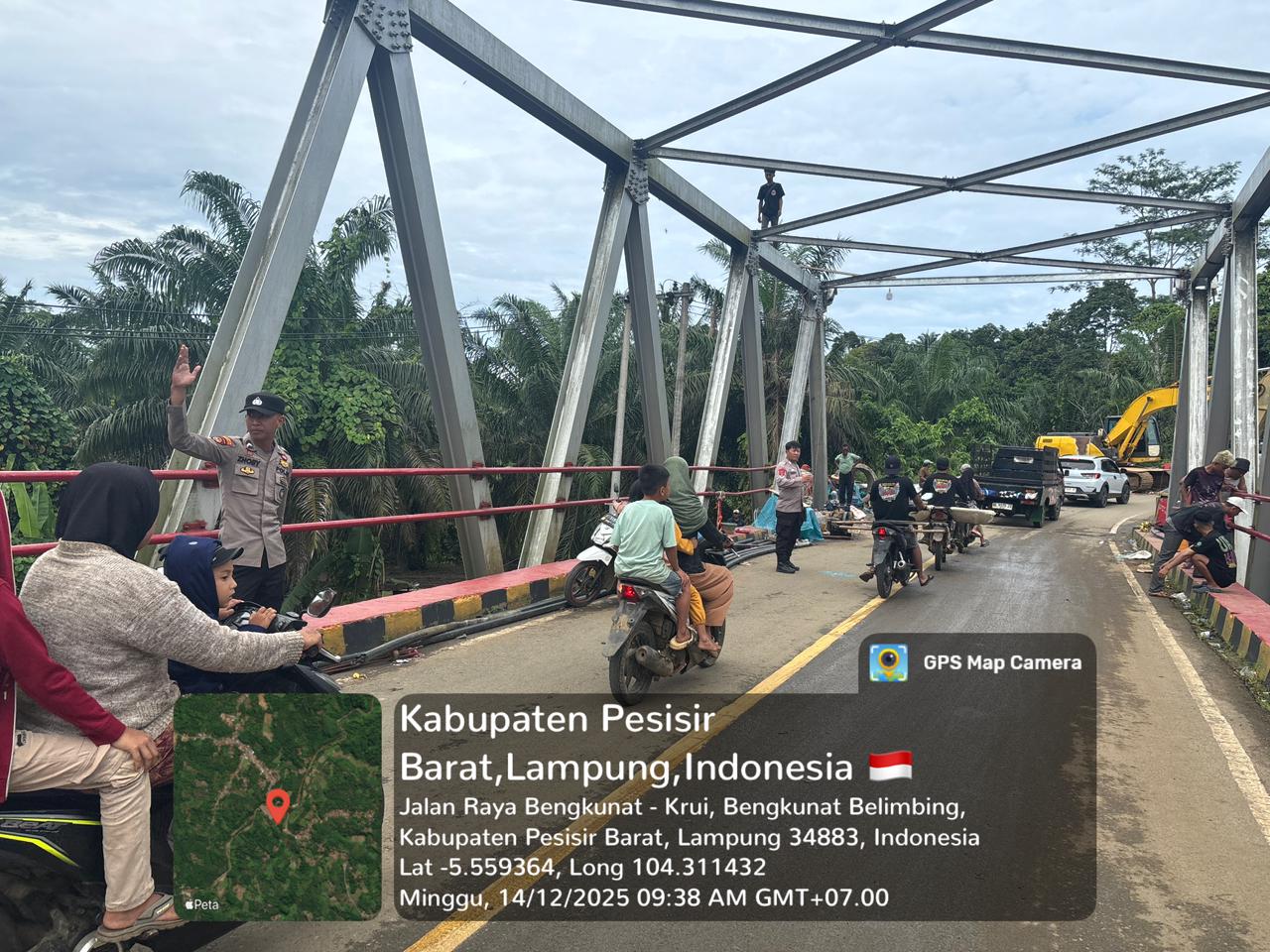 Pasca Ditutup Total, Jembatan Way Pintau Kini Bisa Dilalui R4