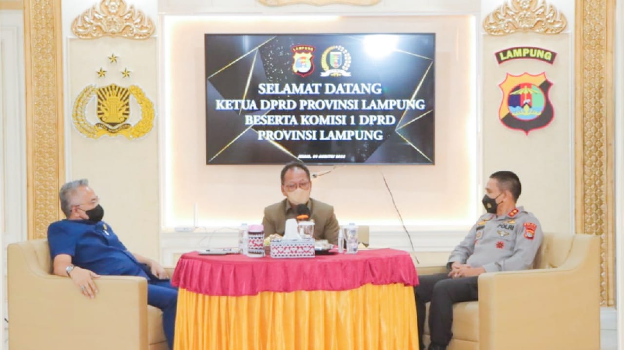 DPRD Bangga Label Polisi Berintegritas Dimiliki Kapolda Lampung