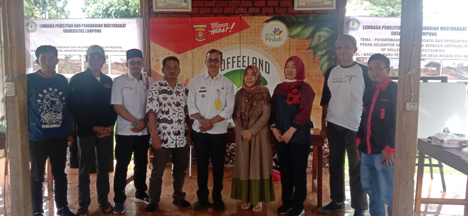 LPPM Unila Obrolkan Seputar Gagasan Baru Wisata Temiangan Hill dan Kampung Kopi