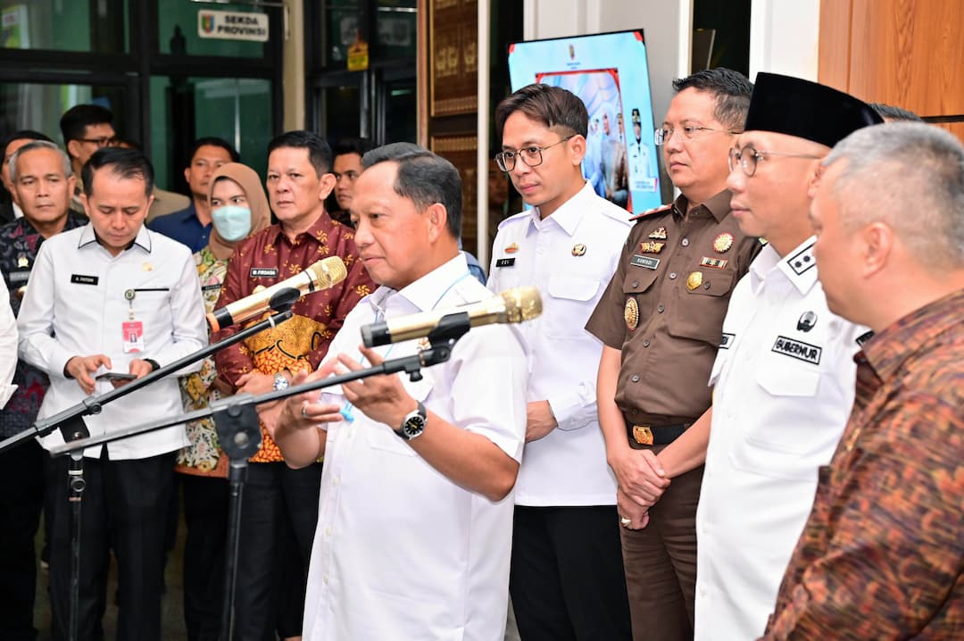 Bupati Egi Ikuti Rakor Kesiapan Mudik Lebaran 2025 Bersama Mendagri dan Menhub
