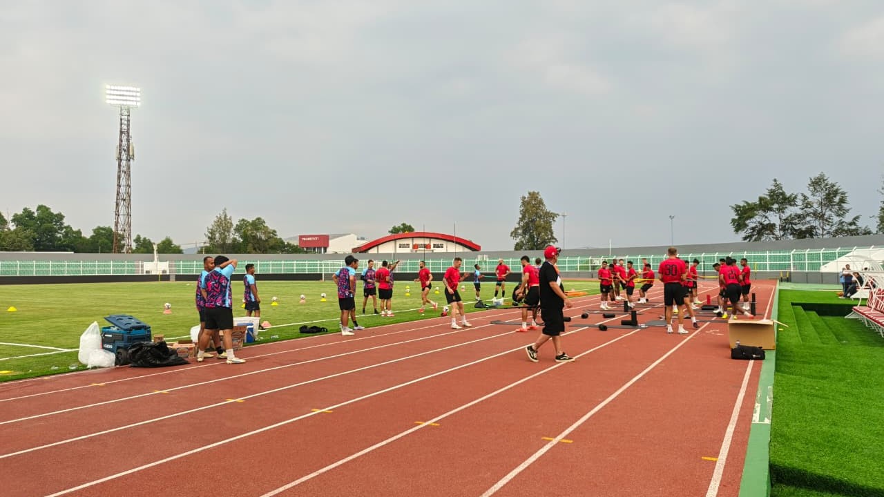 Bhayangkara FC Gelar Latihan Terakhir Sebelum Menjamu PSM Makassar