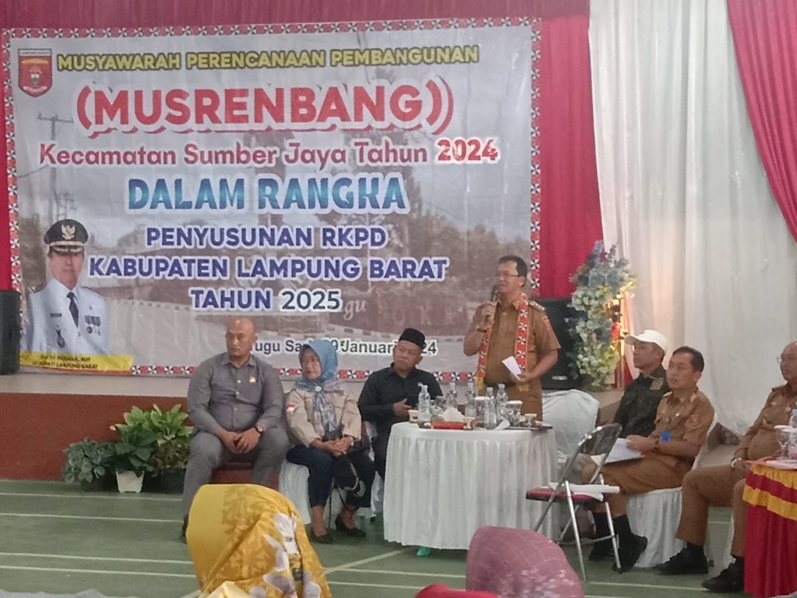 Di Musrenbang Kecamatan Sumber Jaya, Usulan Ketua PLB Direspon Pj Bupati Lampung Barat