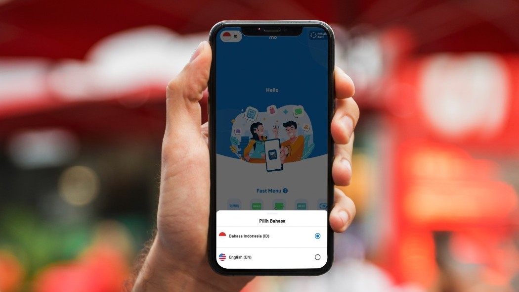 BRImo Hadirkan Fitur Bilingual, Aplikasi Semakin Ramah untuk Semua Nasabah