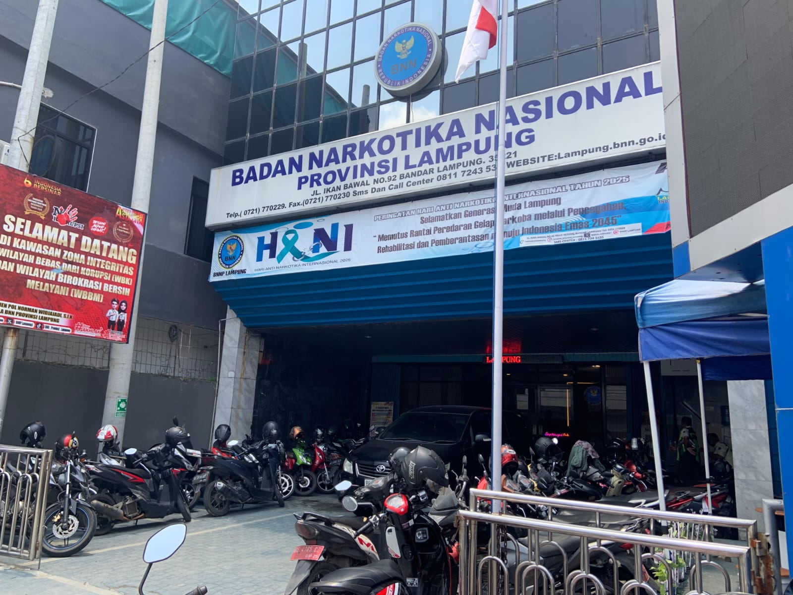 Aliansi Anti Narkoba Desak BNNP Tahan Kembali Pengurus HIPMI Lampung