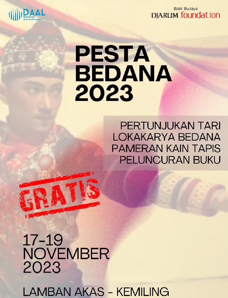 Lestarikan Tradisi, DAAL Gelar Pesta Bedana 2023 di Bandar Lampung 