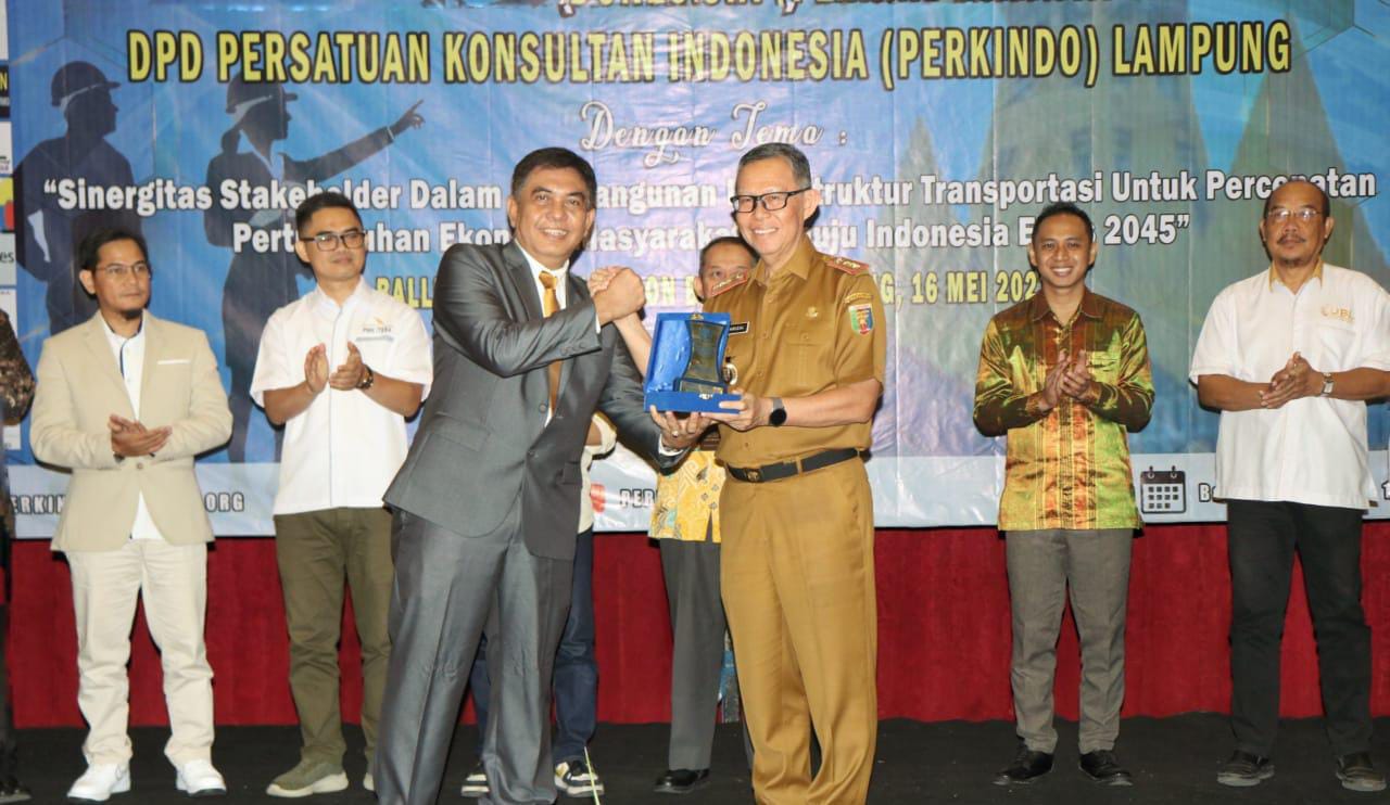 Sekdaprov Lampung Buka Rakerda dan Seminar Nasional DPD Persatuan Konsultan Indonesia