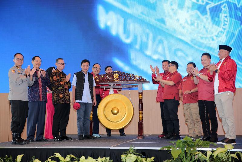 Sekdaprov Lampung Hadiri Munas Pertama Advokasi Rakyat Untuk Nusantara