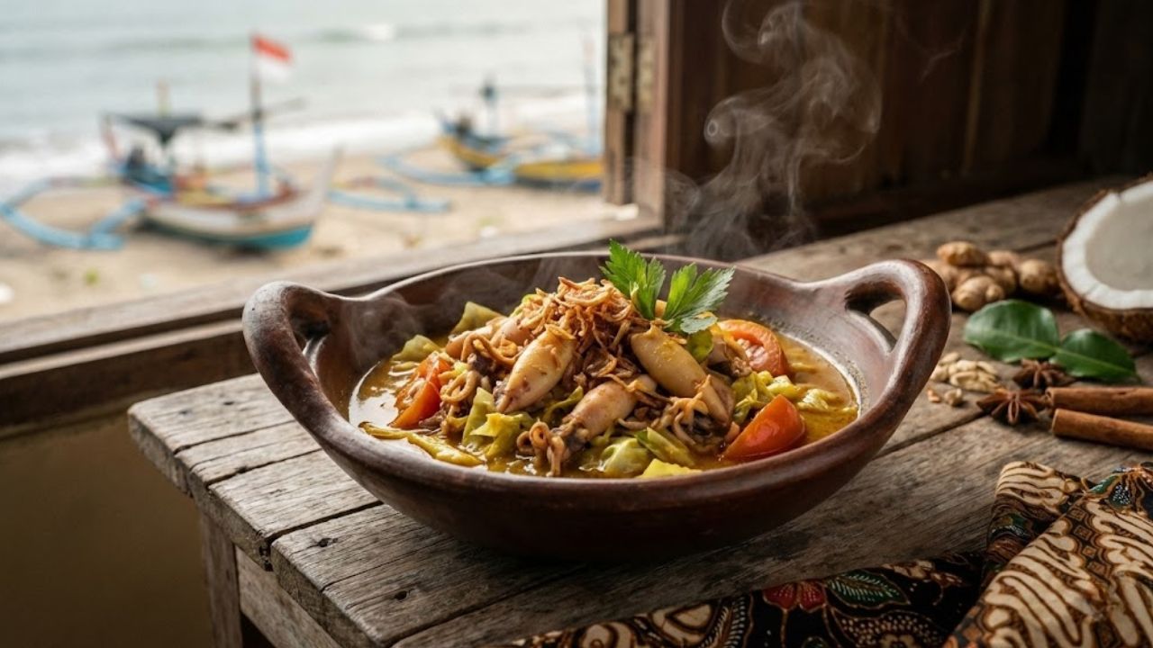 Tongseng Cumi Rempah Jepara, Perpaduan Makanan Laut dan Rempah ala Pesisir Jawa Tengah