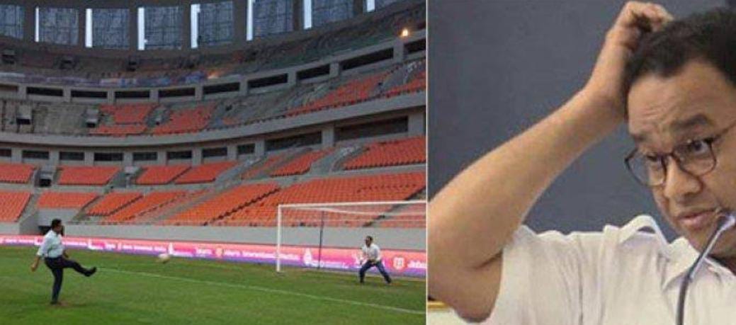Ini Tanggapan Anies Baswedan Soal Lapang JIS Becek saat Pertandingan Piala Dunia U-17 
