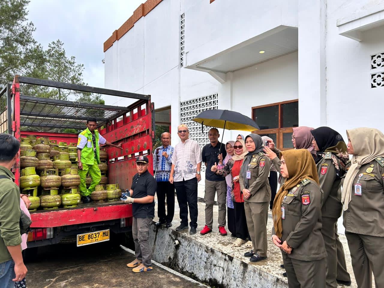 Pemkab Lampung Barat Gandeng Pertamina Gelar OP LPG 3 Kilogram