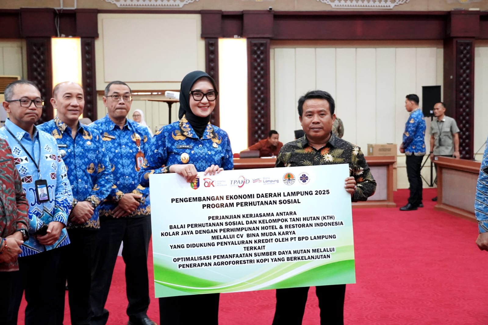 Wagub Jihan Dorong Program Keuangan Lampung Tepat Sasaran di Rapat TPAKD 2025