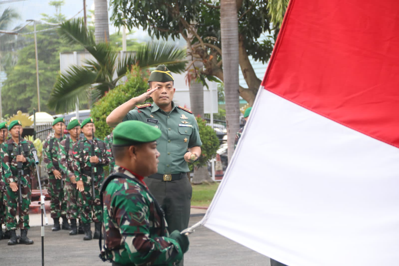 Jelang Pesta Demokrasi 2024, Dandim 0410/KBL Minta Jaga Netralitas Personel TNI