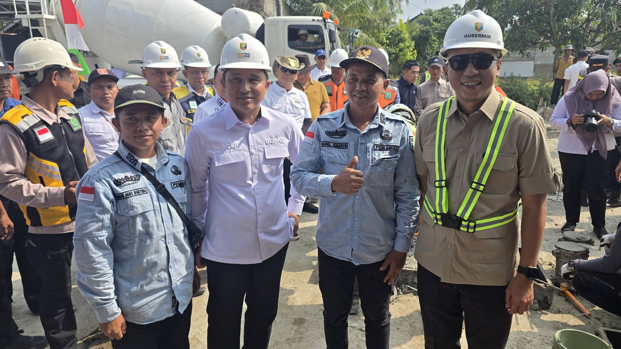 45 Miliar Digelontorkan untuk BNS, Pemprov Lampung Percepat Pembangunan Jalan Sentra Pertanian