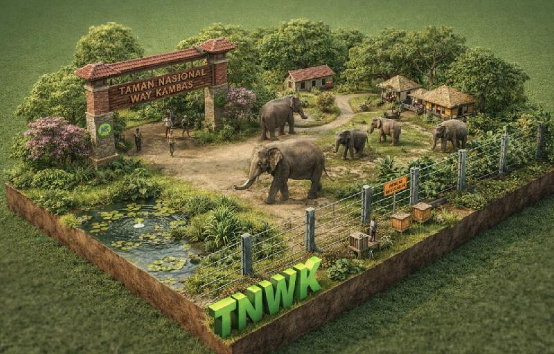 Konflik Gajah-Manusia Mereda, Wisata Way Kambas Berpeluang Dibuka