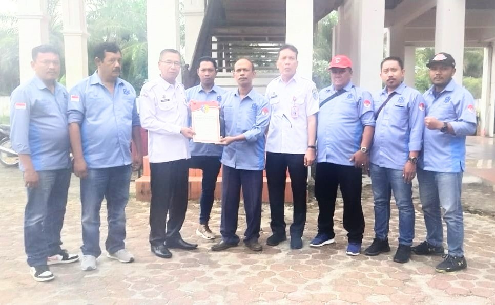 Giliran DPC PJS Batu Bara Resmi Terdaftar di Kesbangpol