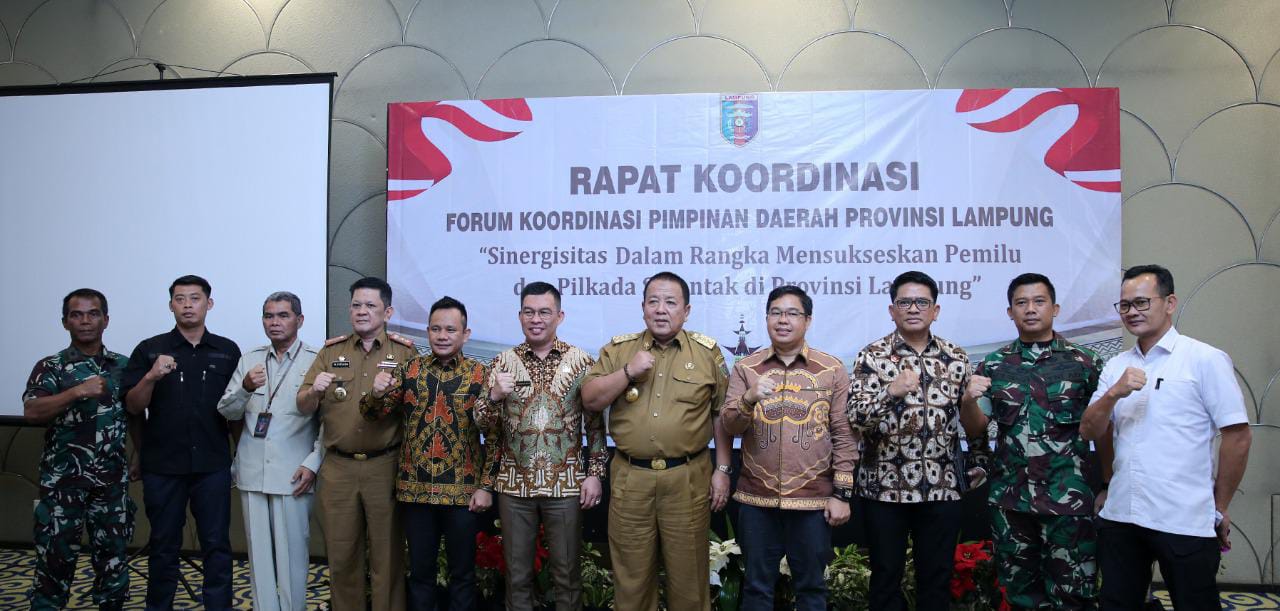 Gubernur Ajak Forkopimda, KPU dan Bawaslu Bangun Sinergitas Sukseskan Pemilu dan Pilkada 2024 