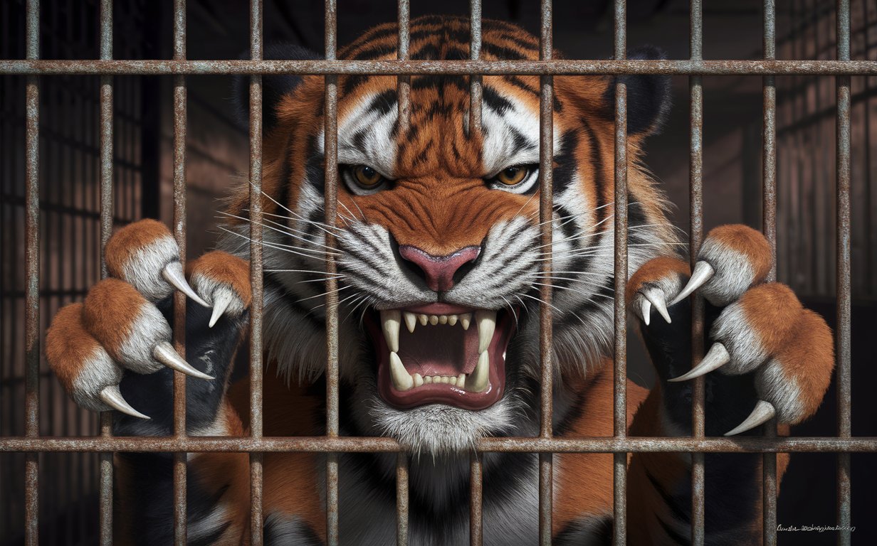 Harimau Pemangsa Manusia dan Ternak di Lampung Barat Berhasil Ditangkap di Tembelang