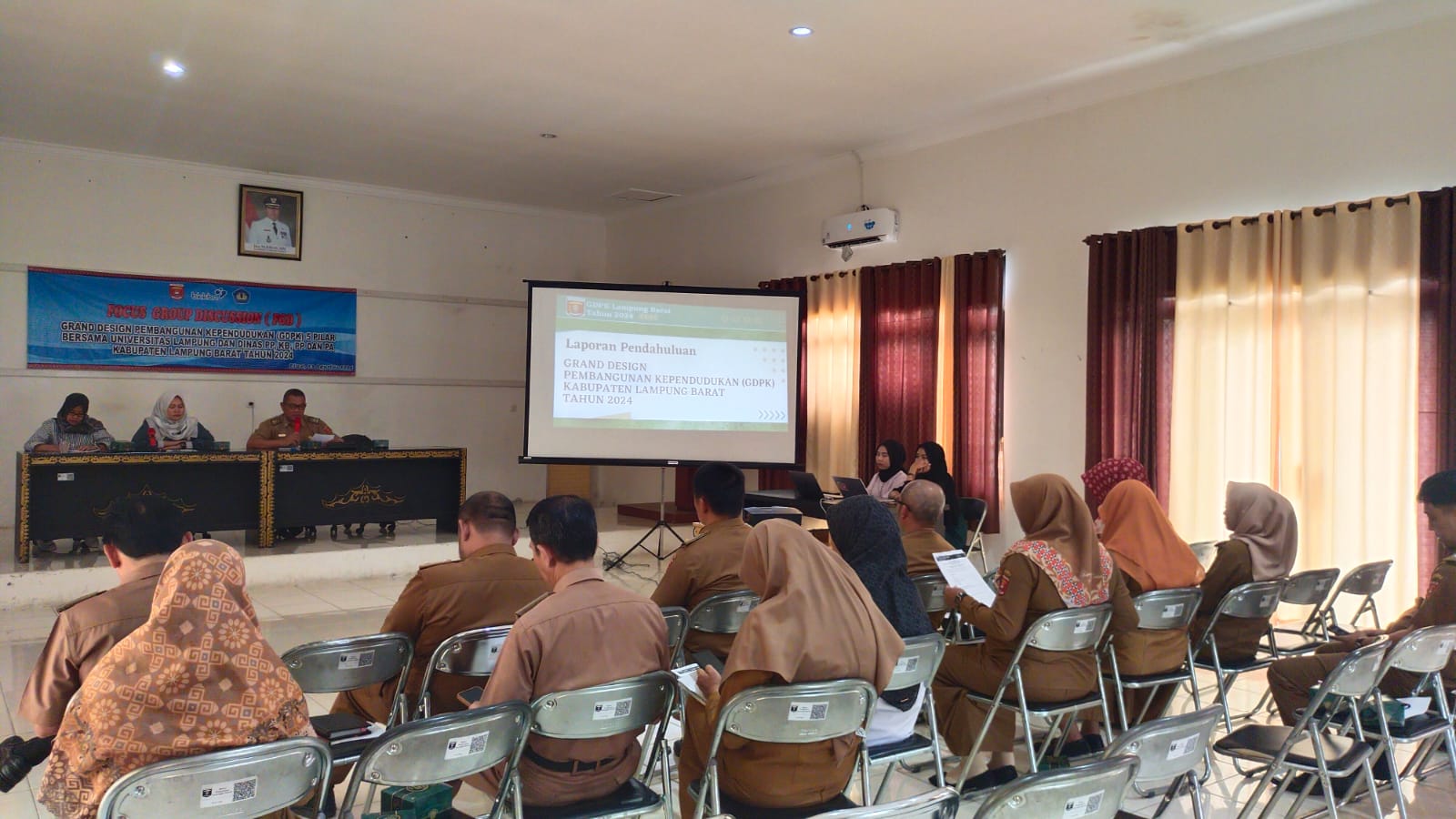 DP2KBP3A Lampung Barat Gelar FGD GDPK 5 Pilar 