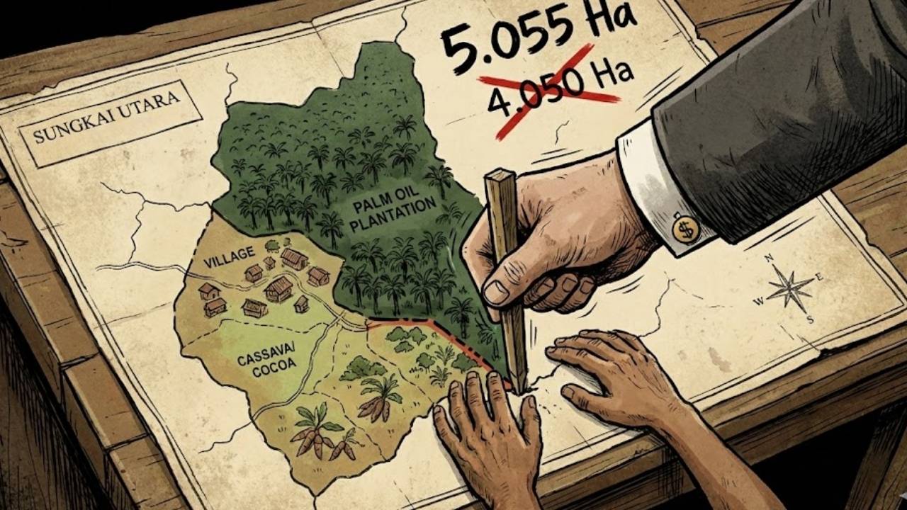 HGU PT KAP di Sungkai Utara Disorot, Luasan Lahan Diduga Bermasalah