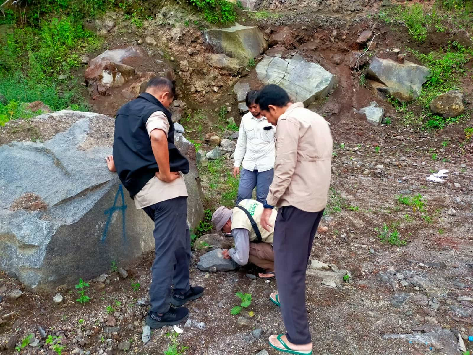 Verifikasi 'Geopark' Kaldera Suoh, Badan Geologi Kementerian ESDM Turun ke Lampung Barat