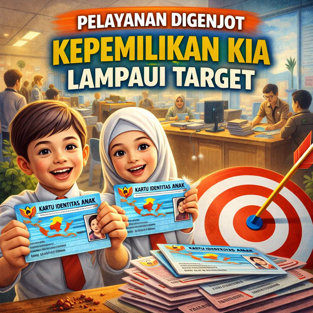 Pelayanan Digenjot, Kepemilikan KIA di Lampung Barat Lampaui Target