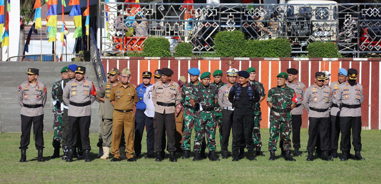 Pemprov Lampung Apel Gelar Pasukan Pengamanan Sambut Ibu Negara Besok 