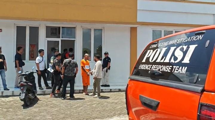 Polisi Gelar Rekonstruksi Kasus Pembunuhan Wanita di Gudang Bulog