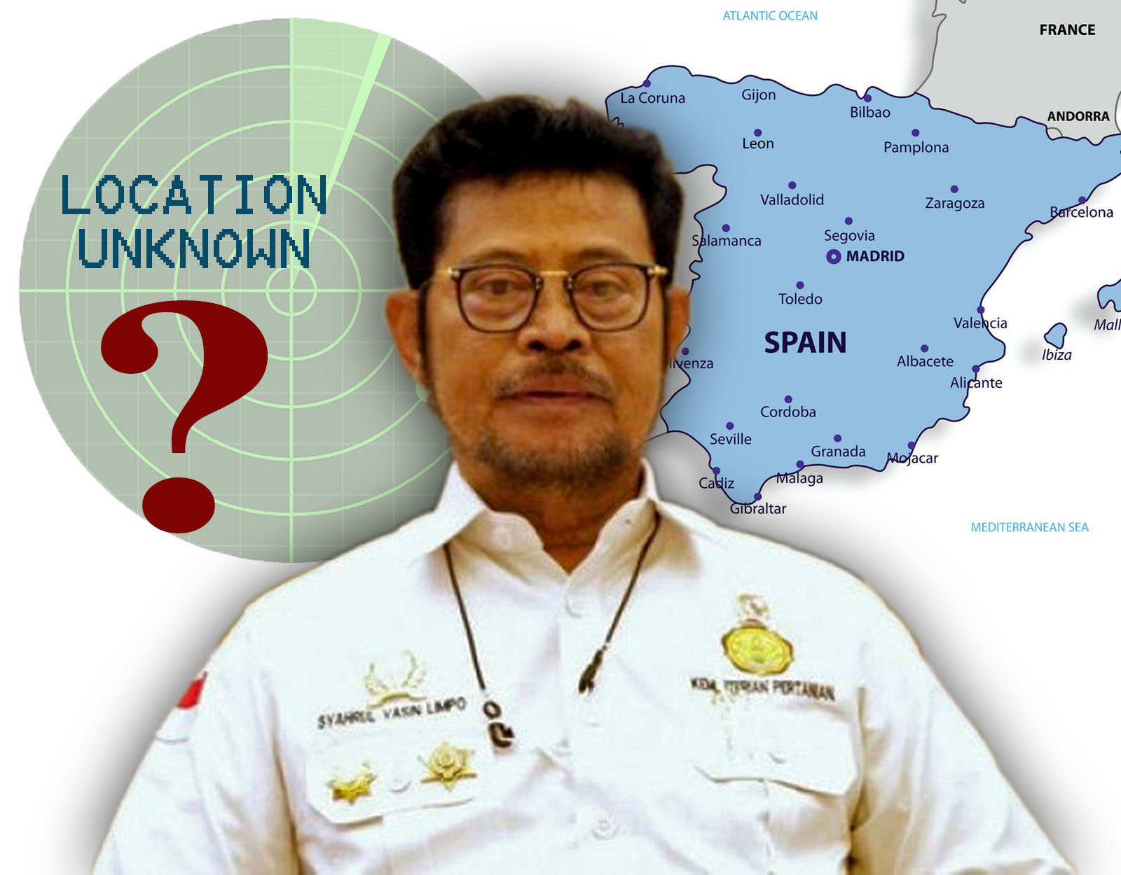 Hilangnya Menteri Pertanian Syahrul Yasin Limpo di Spanyol Jadi Misteri, Kabur dari Kasus Besar?
