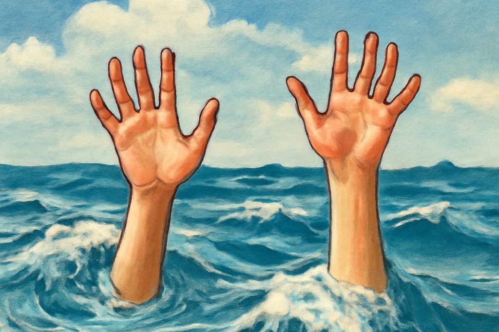 Seorang Polisi Diduga Terseret Ombak di Pantai Goa Matu