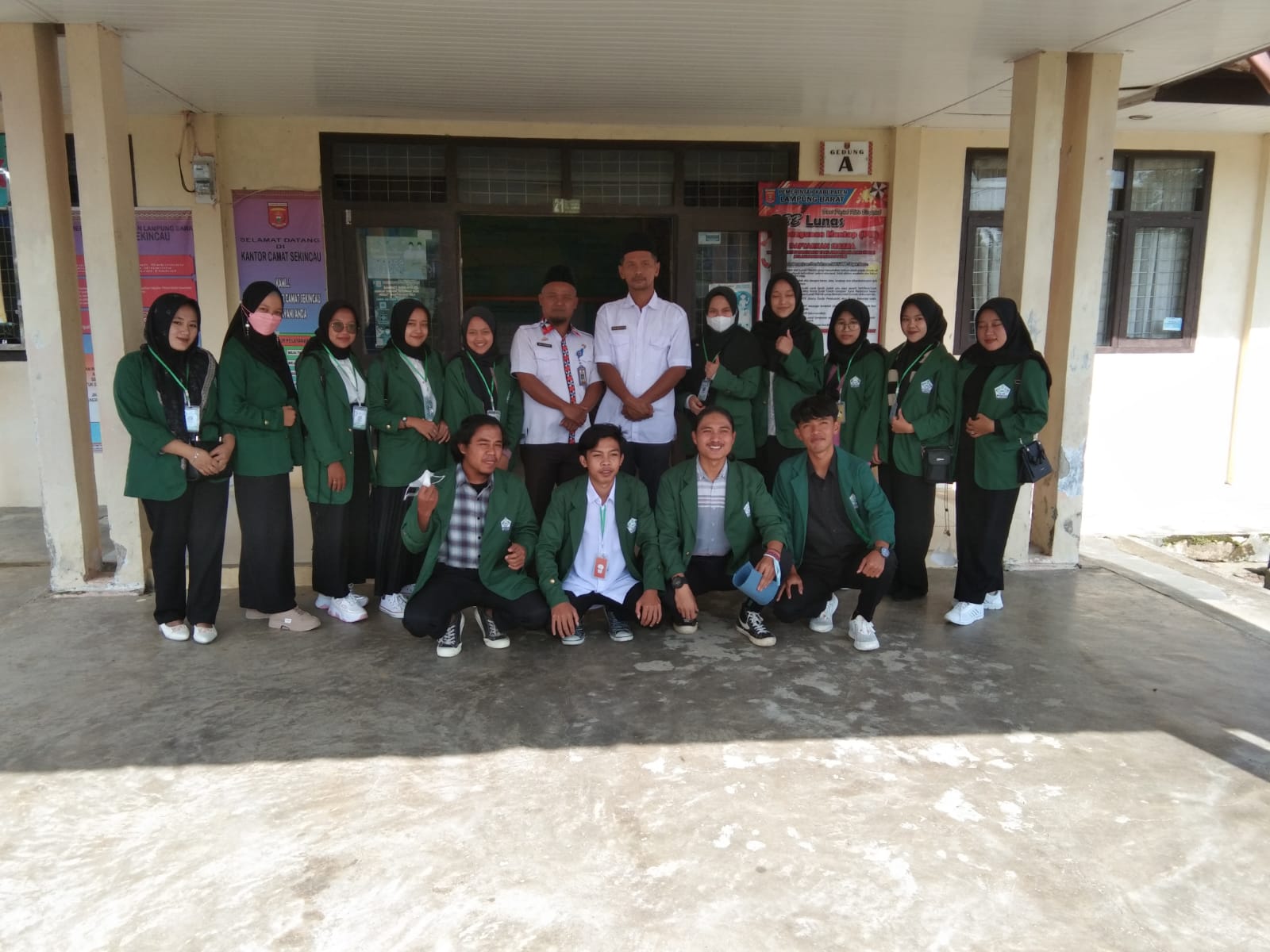 Kecamatan Sekincau Kedatangan 28 Mahasiswa KKN IUN