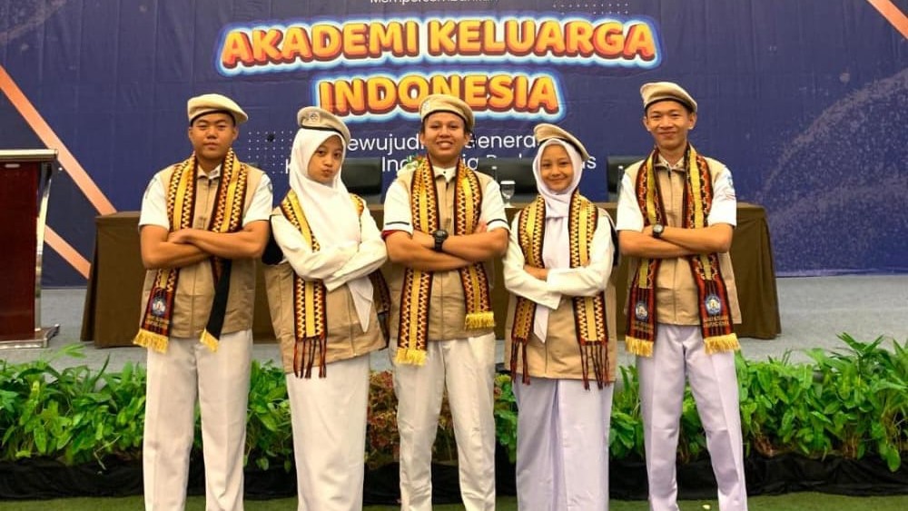 Pelajar Asal Lampung Utara Raih Juara Dua Akademi Keluarga Indonesia Tingkat Nasional