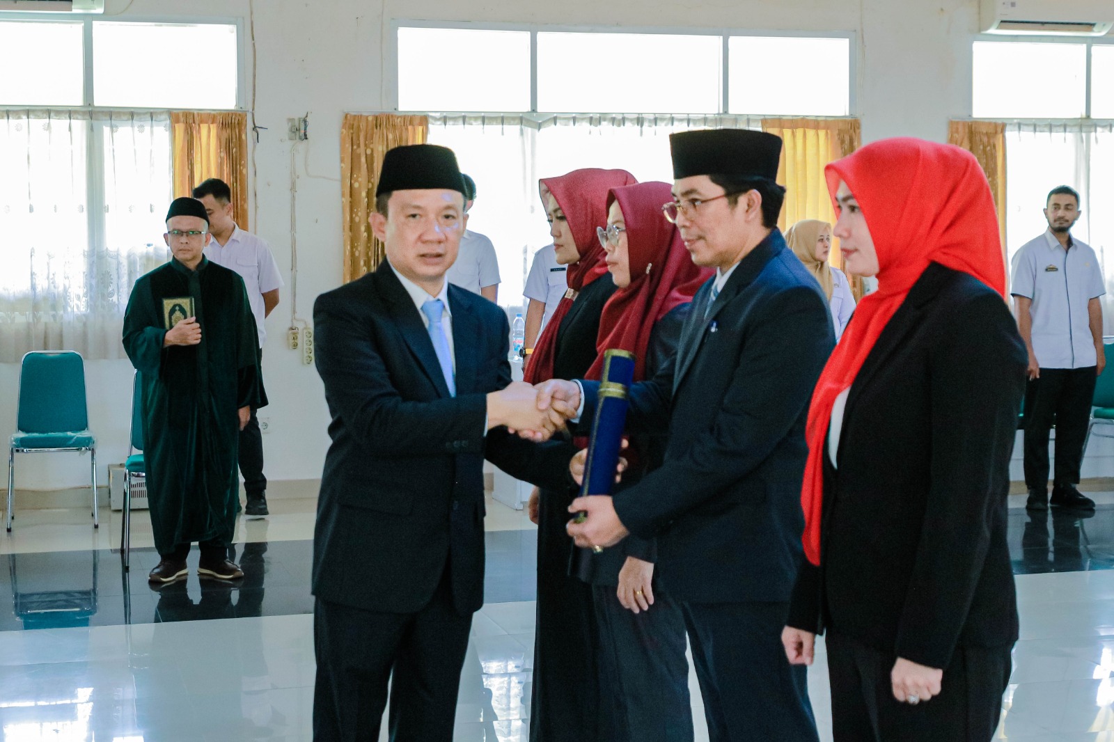 Sekdaprov Lampung Lantik 4 Pejabat Administrator, Tegaskan Amanah dan Profesionalisme