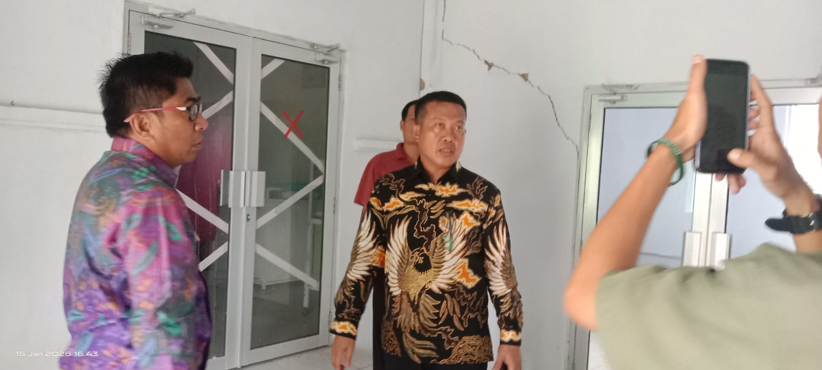 Gedung Puskesmas Bukit Kemuning Rusak, Ketua DPRD Lampung Utara Janji Panggil Dinkes